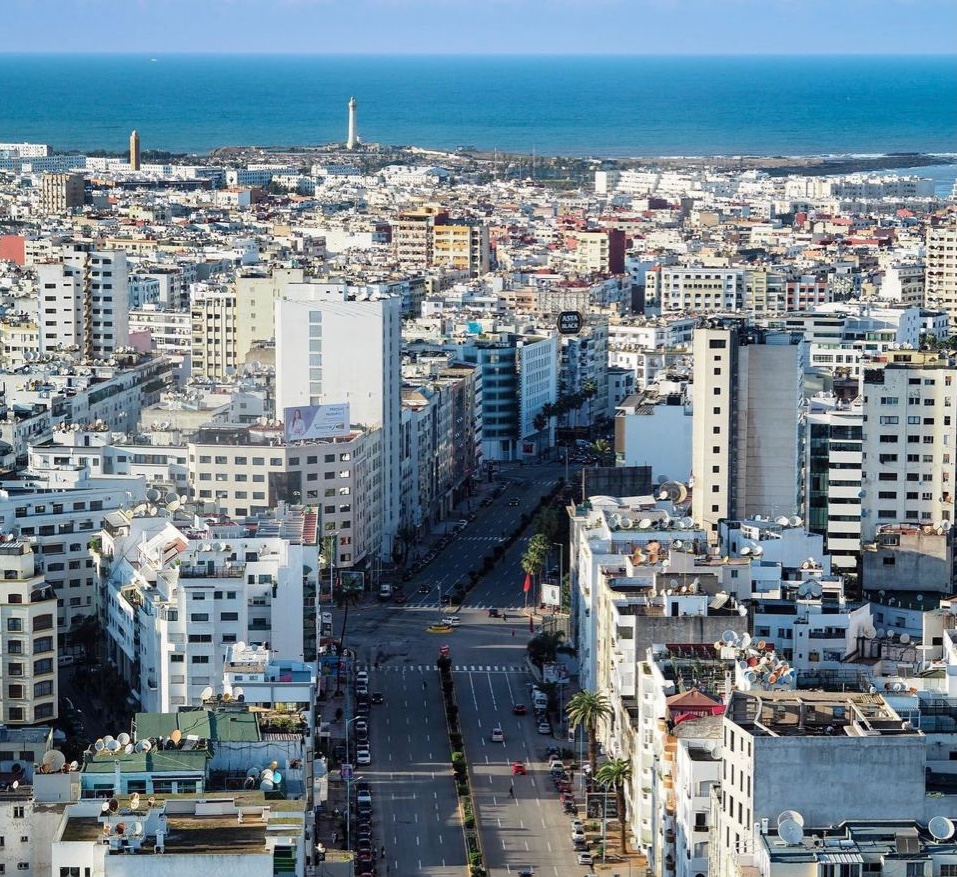 Casablanca cityscape